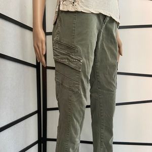 WHBM “Cargo” Skinny Ankle Jeans